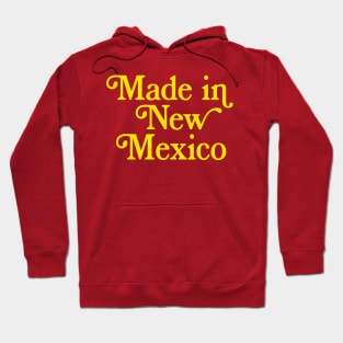 Made in New Mexico - State Pride Typography Design Hoodie